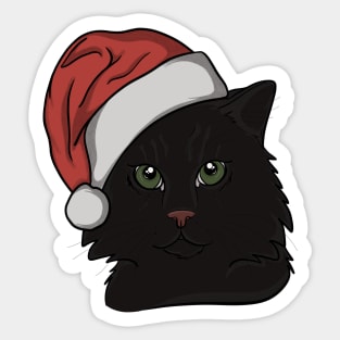 Merry Cat-Mas! Sticker